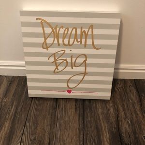 Dream big 11x14 purchased from Hobby Lobby